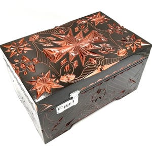 Lockable Wooden Toy Box: Hand-Carved Maltese Cross, Discreet Adult Storage