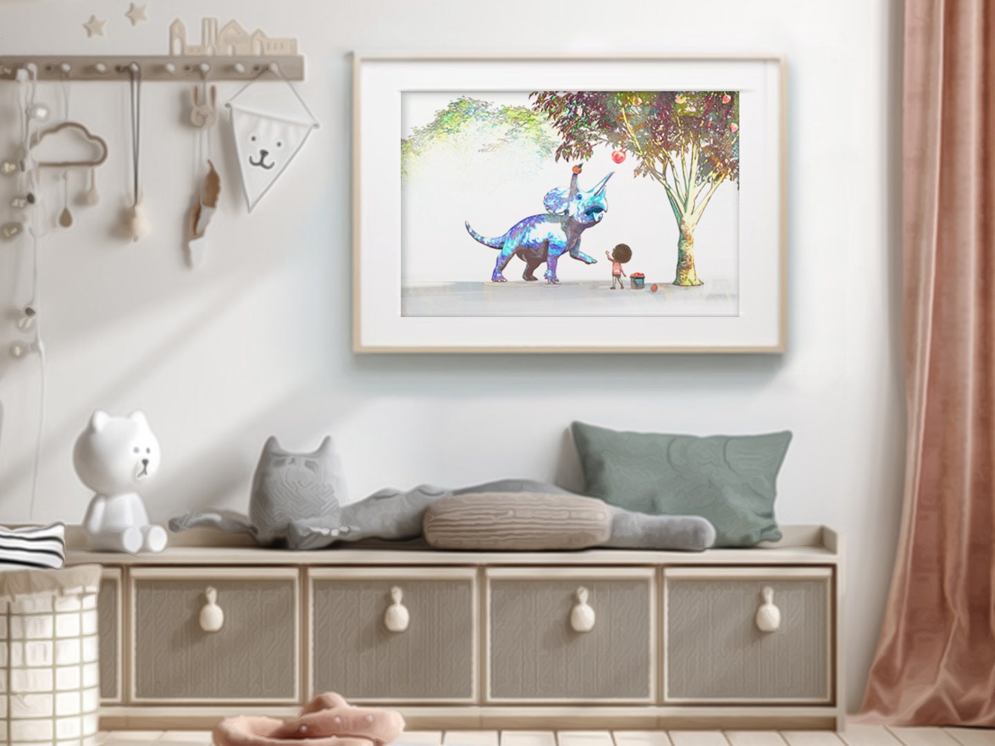 Dinosaurier Kinderzimmer Dino Kinderzimmer Dinosaurier | Etsy