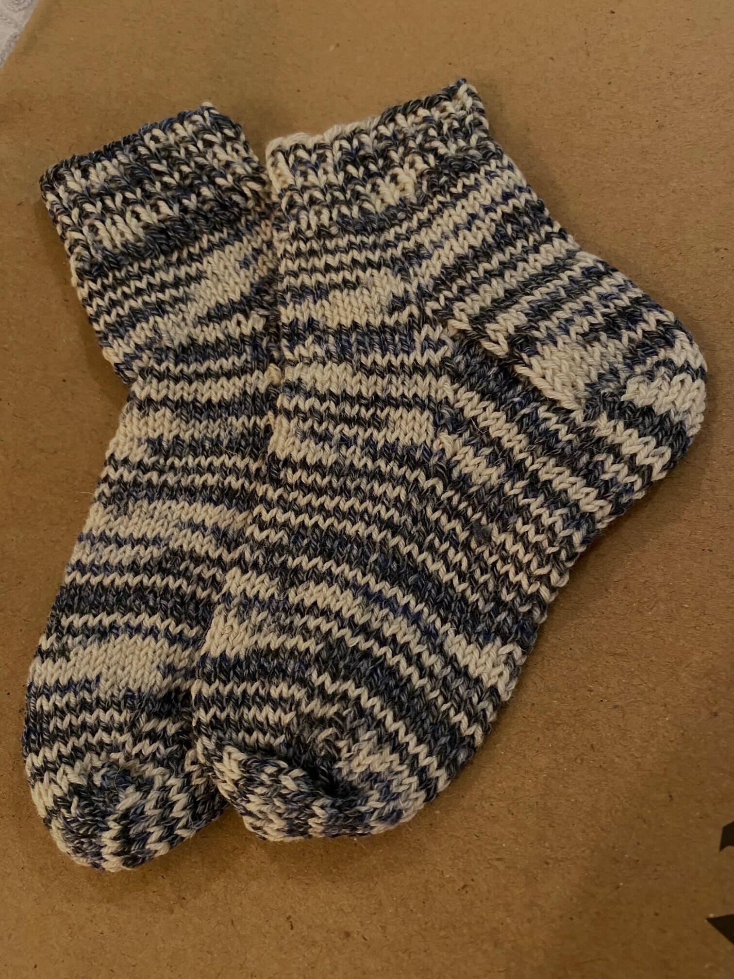 Hand knit socks for 2 3 year old Etsy