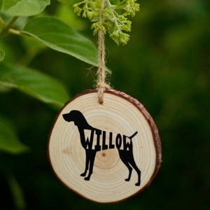 Pet Christmas Ornament - Personalized -  Pet Name & Breed