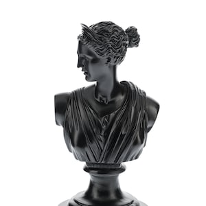 Artemis Bust Sculpture Greek Goddess Limited Sttaue 25 cm Height