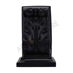 Decoración iónica moderna de la oficina en casa de la escultura de la columna del sujetalibros altura de 16,5 cm