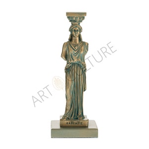 Caryatid Sculpture Ancient Greek Statue Pop Art figurine 27.5 cm Height