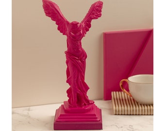 Winged Nike Of Samothrace Sculpture Pop Art Victory Statue 31 cm Height