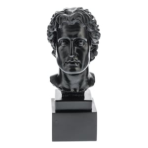 Alexander the Great bust,Greek Statue,Alexander the great statue Height 21 Cm