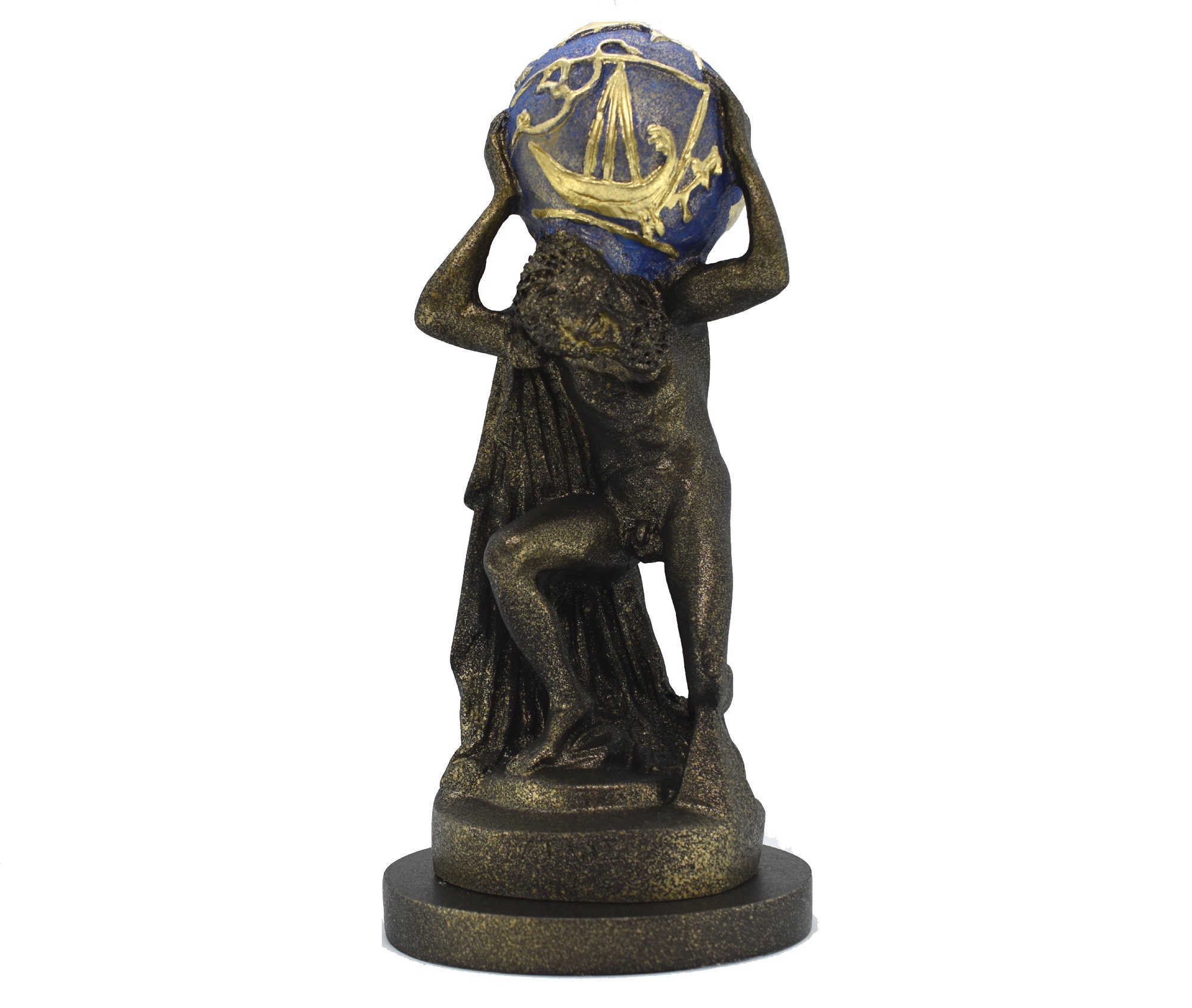 23cm9.1in Atlas Statue Ancient Greek Mythology Sculpture Art