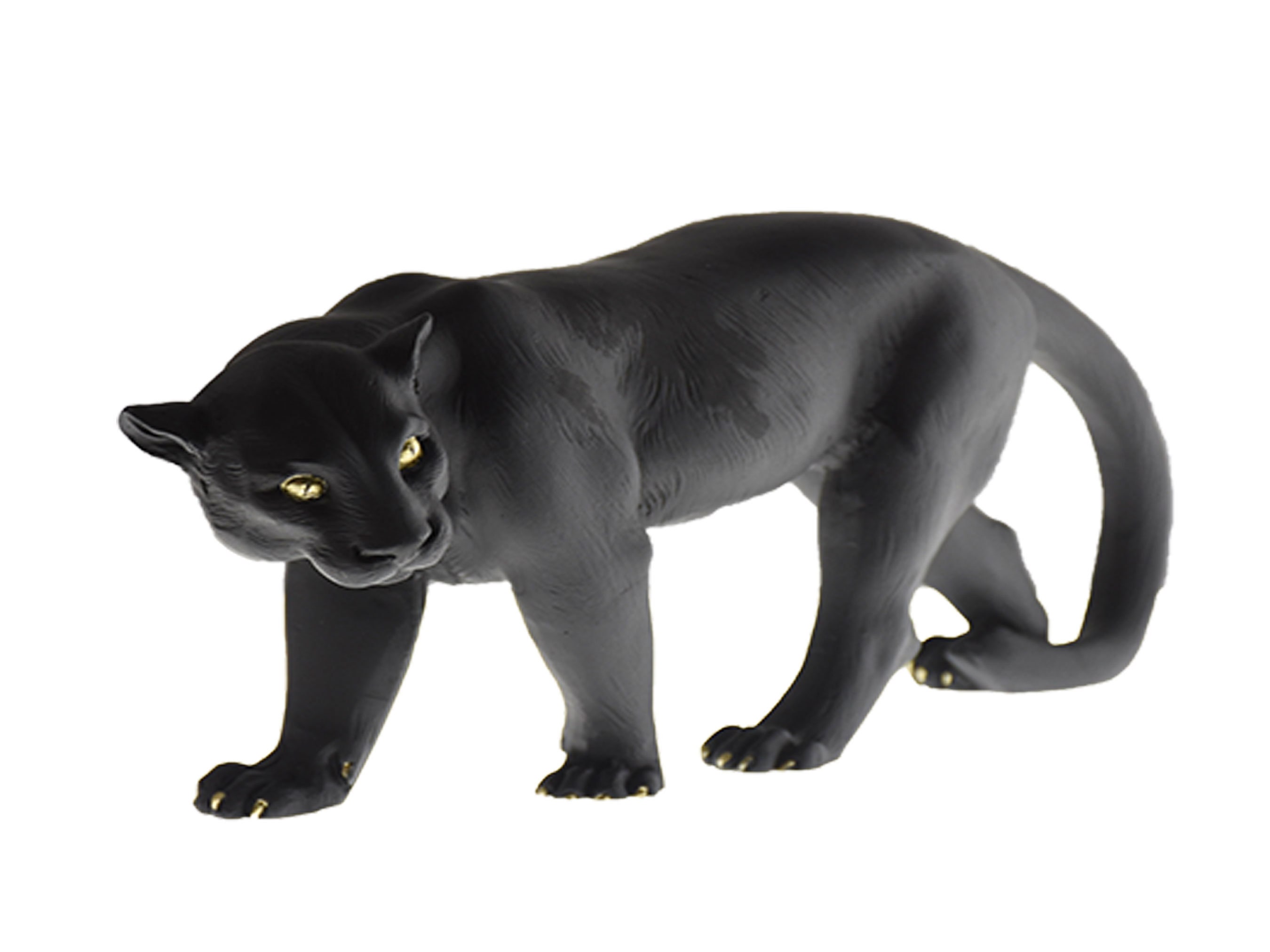 Escultura Pantera Animal Negro Figura Negra Ancho 31cm - Etsy España
