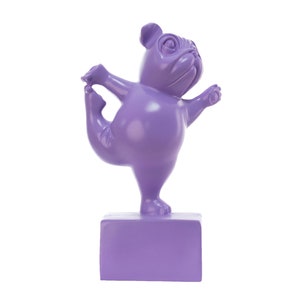 Yoga French Bulldog Home Decor Bookend Pop Art Sculpture Housewarming Gift 25.5cm Height
