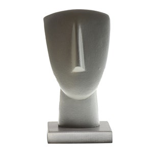 Cycladic Idol Head Sculpture Greek Bust Statue Art Home Decor 21cm Height