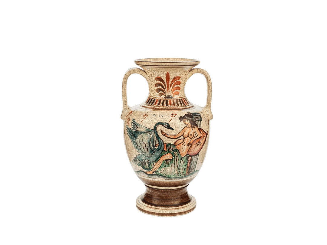 古代ギリシャ美術　アンフォラ　水注　花瓶　置物　複製品 古代ギリシャ美術 アンフォラ 水注 花瓶 置物 複製品 - メルカリ