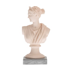 Artemis Statue Greek Goddess Bust Pop Art Home Decor Sculpture 25 cm Height