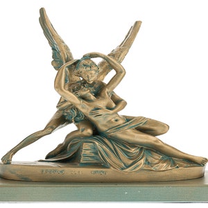 The ArtCulture Cupid & Psyche Sculpture Antonio Canova Statue 22 cm Height