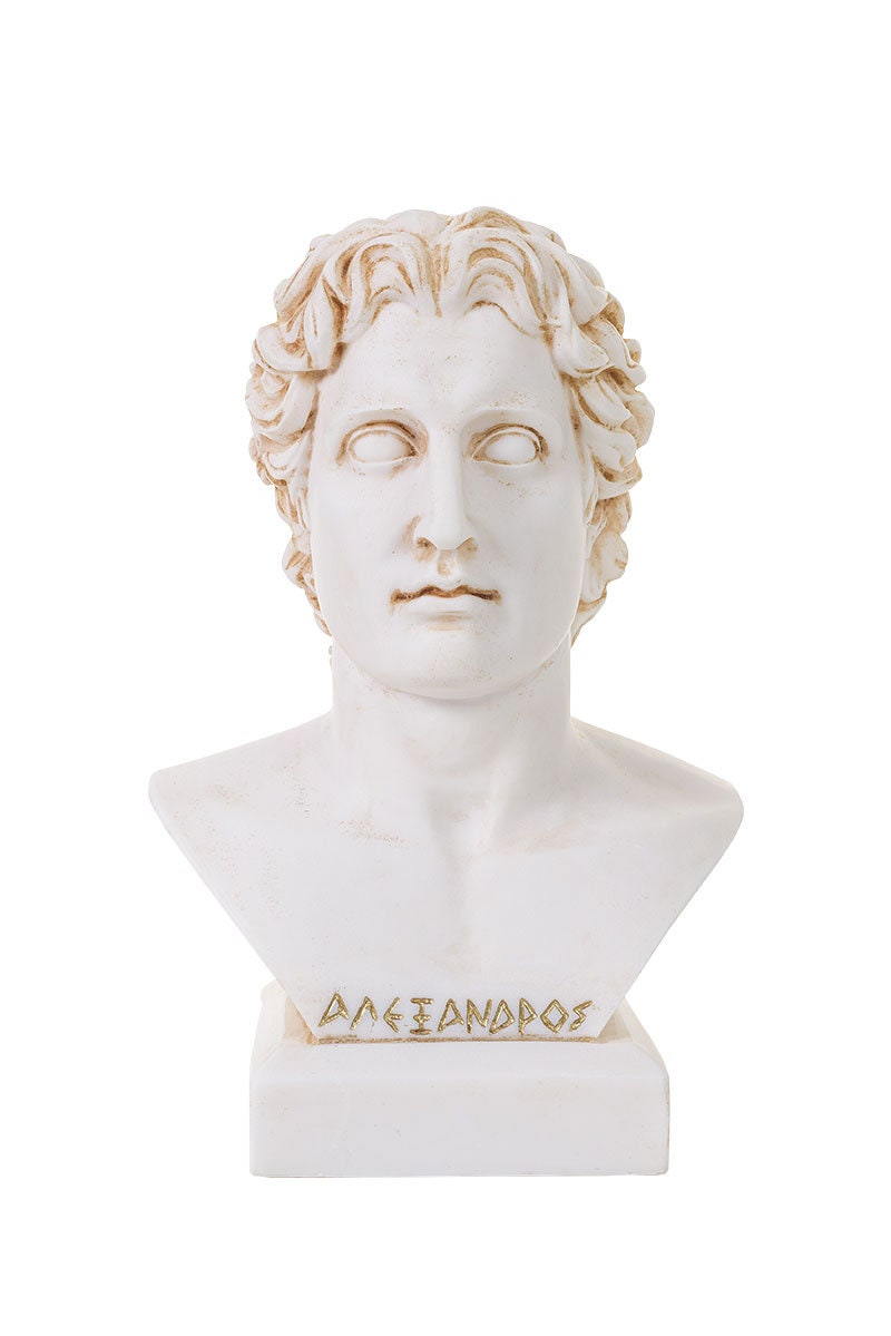 The Artculture Alexander The Great Bust Sculpture 33cm Height