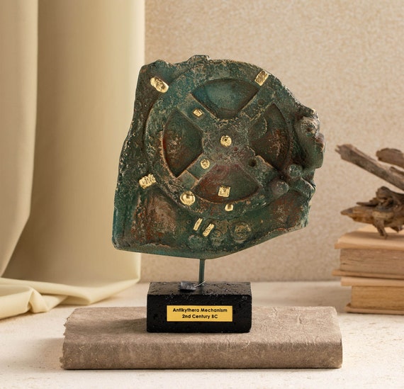 Antikythera Mechanism Device Computer Famous Treasure Mystery Ancient Greek  Replica Greece Architecture 23cm Height - Etsy Canada