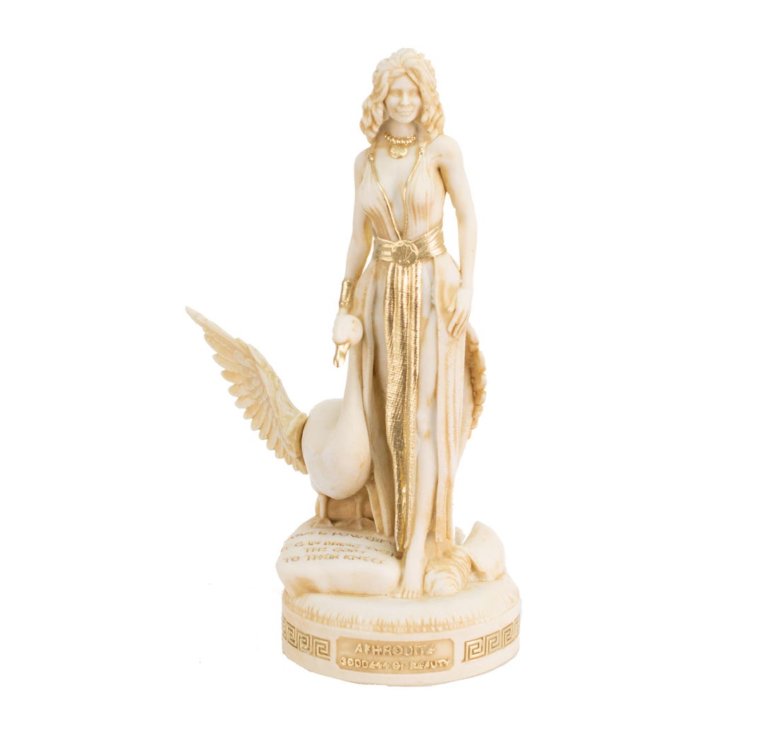 Statua di Afrodite, dea greca della bellezza, per decorazioni per la