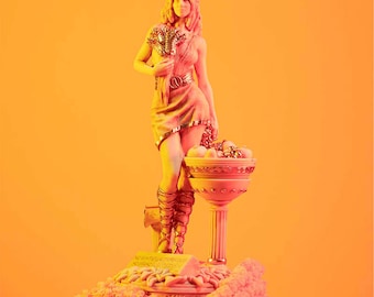 Demeter Statue Greek Goddess Of Harvest for Home Decor Gifts Figurine Mythology Collectible Authentic Artworks Stef Collection 9.65 inch