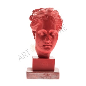 Busto de Higía, diosa de la salud, la curación y el bienestar, 25 cm de altura.