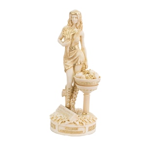 Demeter Statue Greek Goddess Of Harvest for Home Decor Gifts Figurine Mythology Collectible Authentic Artworks Stef Collection 9.65 inch