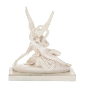 The ArtCulture Cupid & Psyche Sculpture Antonio Canova Statue 22 cm Height