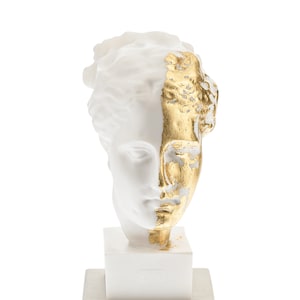 Hygieia Goddess of Health Healing and Weelbeing Ancient Greek Goddess Sculpture, Height 25 cm
