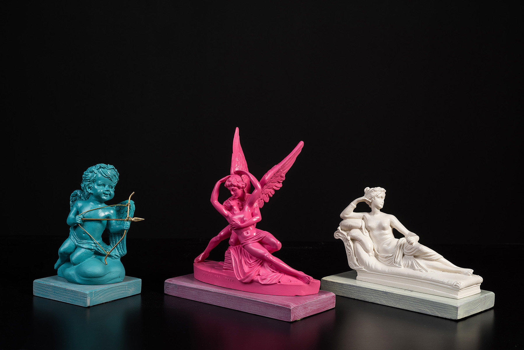 アートカルチャー キューピッドとプシュケの彫刻 アントニオ