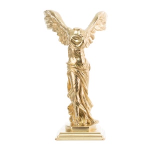 Winged Victory Nike Of Samothrace Statue Ancient Greek Famouse Sculpture 30cm Height