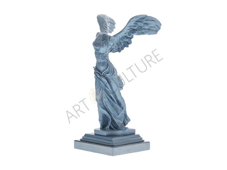 Winged Victory Nike Of Samothrace Statue Ancient Greek Famous Sculpture 31 cm Height image 3