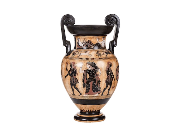 古代ギリシャ美術　アンフォラ　水注　花瓶　置物　複製品 古代ギリシャ美術 アンフォラ 水注 花瓶 置物 複製品 しょうもなく
