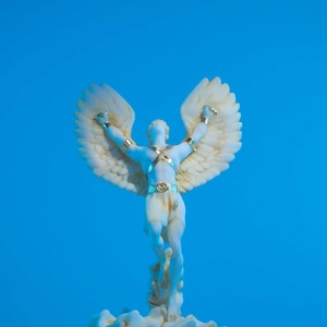 Icarus Statue God Of Sky Greek Mythological Figure for Home Decor Gifts Collectible Authentic Artworks Stef Collection 9.85 inch
