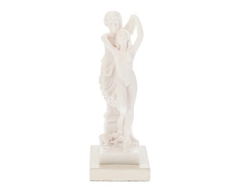 Escultura Juramento de Amor Juro de Amor Estatua de Eros Cupido Pareja Figura 23 Cm de Altura