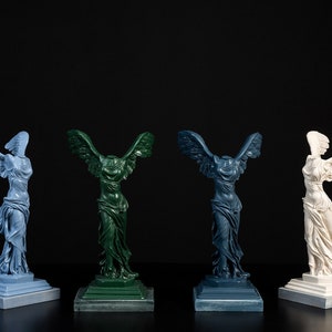 Winged Victory Nike Of Samothrace Sculpture Greek Copy Museum Statue 12 inches - 31 cm Height