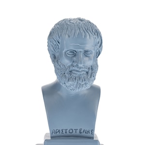 Aristotle Bust Sculpture Ancient Greek Philoshofer Statue