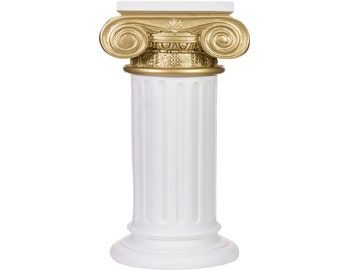 Ionic Column Sculpture Roman Style Decorative Base Wedding Decoration Marble column