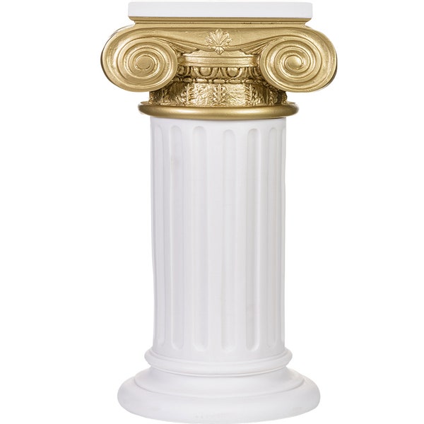 Ionic Column Sculpture Roman Style Decorative Base Wedding Decoration Marble column