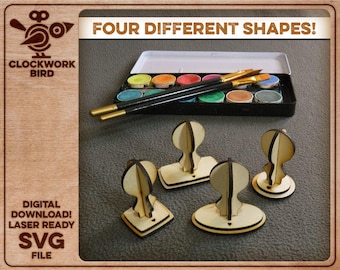 Customizable Stamp Templates - Text & Logo Editable Laser Cut Files