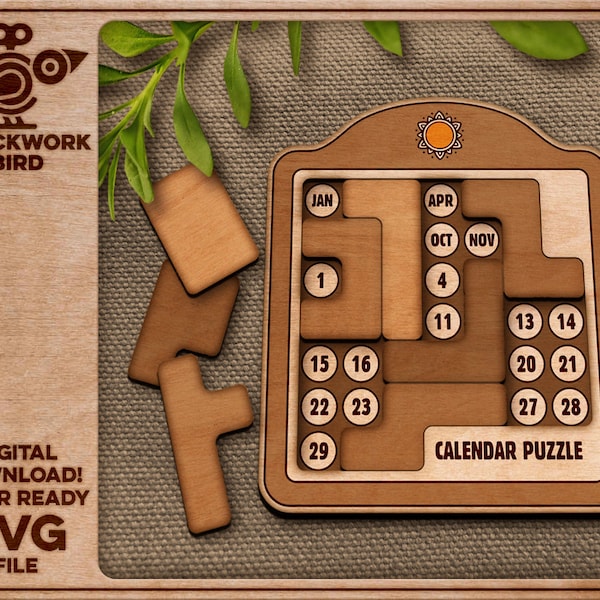 Puzzle a Day Calendar Etsy