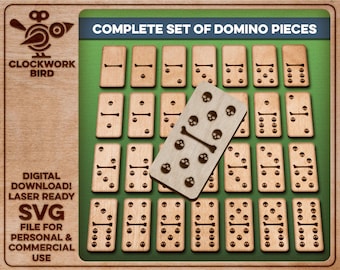 'Skull' Domino Set & Box DM00000213 