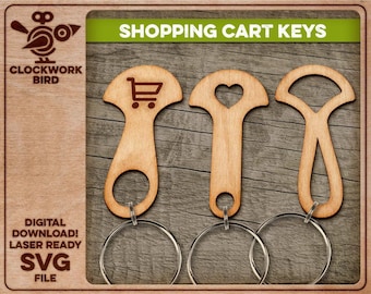 Gettoni per carrelli della spesa: 8 formati, 3 design per carrelli