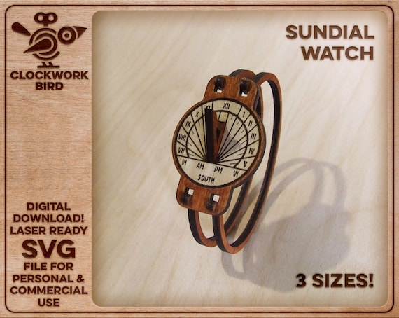 Sundial Clock Bracelet (MV9JEXQH4) by Jack_Marks