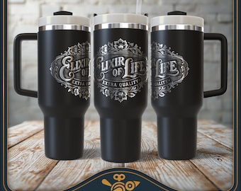 40oz TUMBLER ENGRAVING