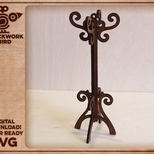 Perchero vintage/antiguo, soporte para joyas o decoración de escritorio.