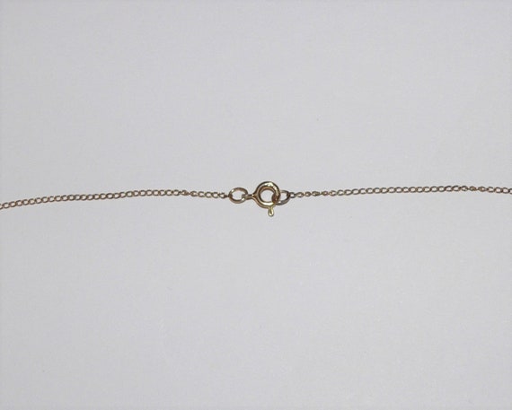 Vintage 1/20 14K Gold Filled Necklace with Baroqu… - image 4