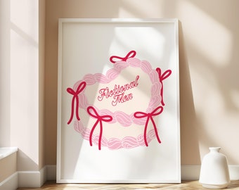 Fictional Men Wall Art | Bookish Wall Art | Book Lovers Poster | Library Aesthetic Decor | Book Boyfriends | Book Lovers Art | Booktok