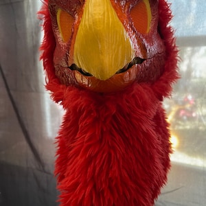 Red Rover Dino Mask