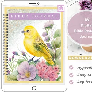 JW Daily Bible Reading Digital Journal / Notebook