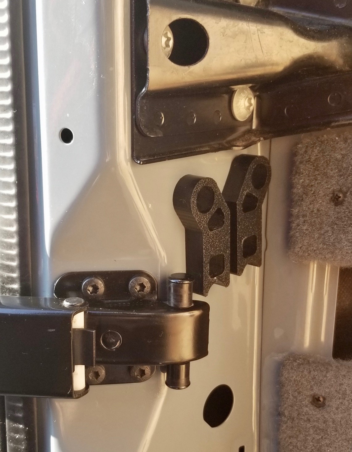 Sprinter Van Rear Door Locking Insert Etsy