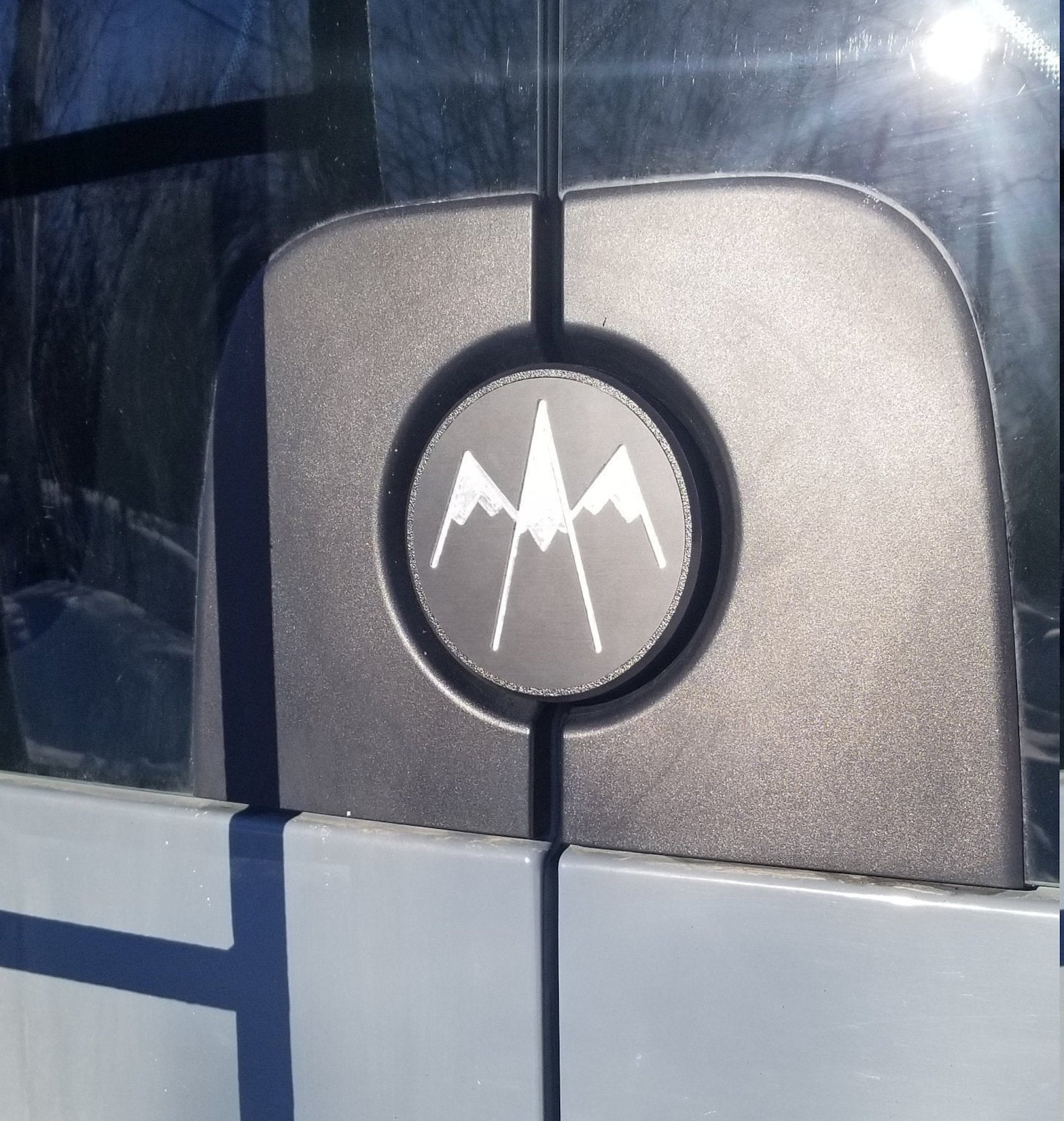 Sprinter Van Rear Door Emblem Etsy