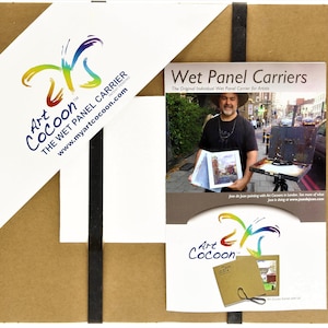 Art Cocoon Traveler One GIFT PACK - For artist painting panel sizes: 4×6 – 5×7 – 6×8 – 8×10 - Plein Air Supplies - Plein Air Artists Gift