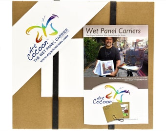 Art Cocoon Traveler One GIFT PACK - For artist painting panel sizes: 4×6 – 5×7 – 6×8 – 8×10 - Plein Air Supplies - Plein Air Artists Gift