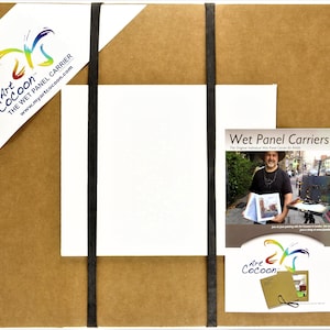 Art Cocoon Traveler Two GIFT PACK - For artist painting panel sizes: 8×10 - 9x12 - 11x14 - Plein Air Supplies - Plein Air Artists Gift!